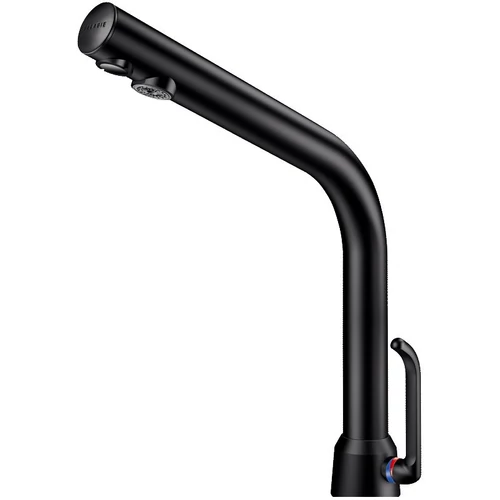 DELABIE BINOPTIC MIX álló infracsap H-M vízre hosszú karral, H=250mm, fekete, hálózati