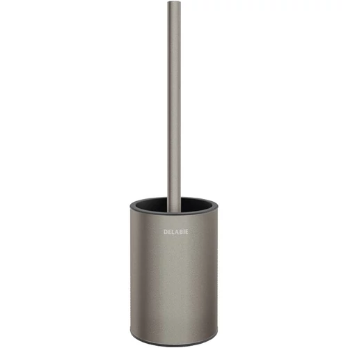 DELABIE Be-Line fali WC-kefe alacsony házzal, biztonsági rögzítéssel, 1mm AISI304 r.m. acél, antracit