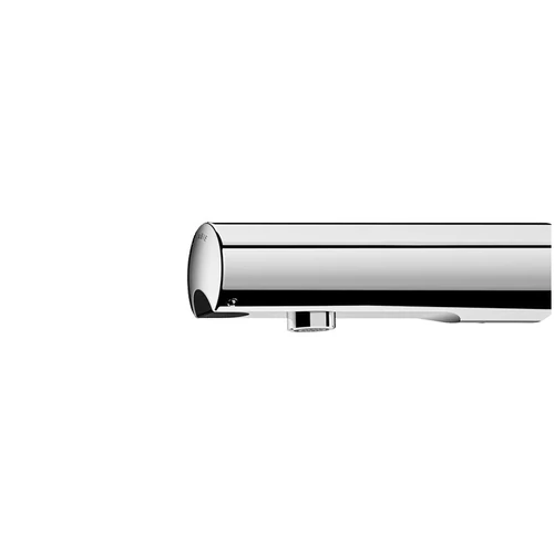 DELABIE TEMPOMATIC 4 fali infracsap falon belüli konzolos kevert víz csatlakozással, r.m. acél test, 130mm kifolyási benyúlás, hálózati