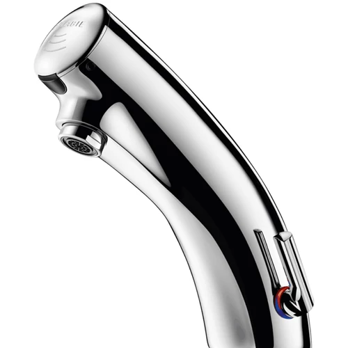 DELABIE TEMPOMATIC MIX 3 álló infracsap H-M vízre oldalsó keverőkarral, integrált elemekkel