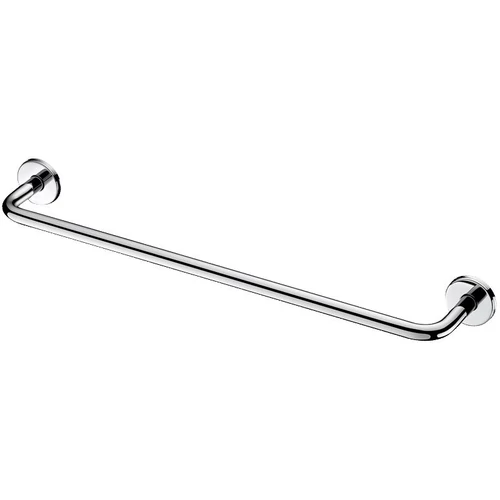 DELABIE törölközőtartó rúd, 600 mm egyenes, 1 állású, r.m. acél, d=20 mm, fényes