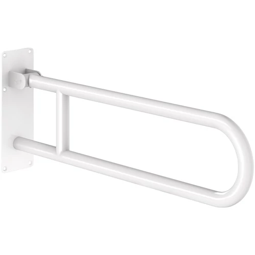 DELABIE Basic felhajtható kapaszkodó, r.m. acél, fehér, 760mm