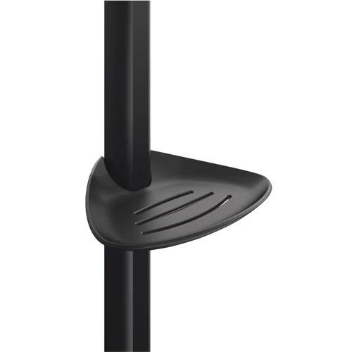 DELABIE csúsztatható szappantartó D=35mm Be-Line zuhanykapaszkodóra, lekerekített, matt fekete