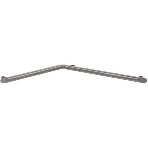 DELABIE Be-Line exkluzív vízszintes sarokkapaszkodó, D=35mm alumínium, antracit, 695x695mm