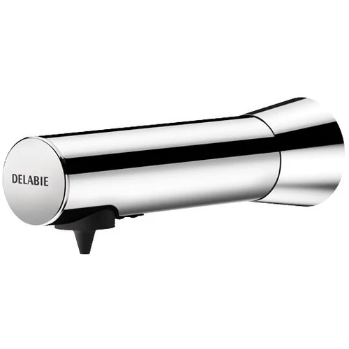 DELABIE beépített infra szappanadagoló 1.2m flexibilis tömlővel, szervizfolyosós, 230V, krómozott fényes