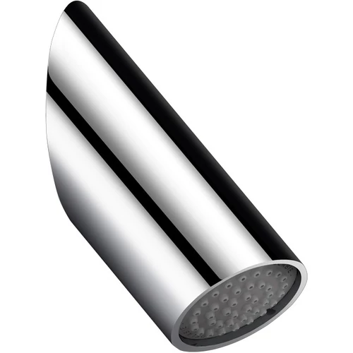 DELABIE RAINY fali zuhanyfej fix kifolyóval, falon belüli csövezéshez, minimál dizájn, esőztető betéttel vízkőtaszító műanyagból, CLIP-ON rögzítés, víztakarékos 6l/p, krómozott fém test