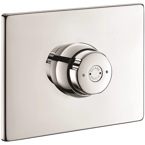 DELABIE TEMPOSTOP beépített időzített zuhanycsaptelep előlap, DEL749BOX szerelődobozhoz, kevert vízre, 12L/p, kit 2/2