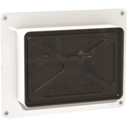 DELABIE vízzáró BOX, szerelődoboz TEMPOSTOP beépített időzített nyomógombos zuhanycsaphoz kevert vízre, kit 1/2