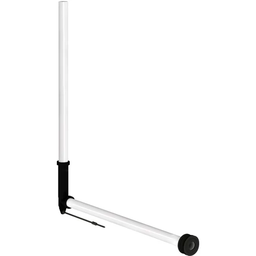 DELABIE PVC öblítőcső gumiharanggal beépített és szervizfolyosós TEMPOFLUX 1, 2, 3, TEMPOCHASSE és TEMPOMATIC WC öblítőkhöz, 26/32mm