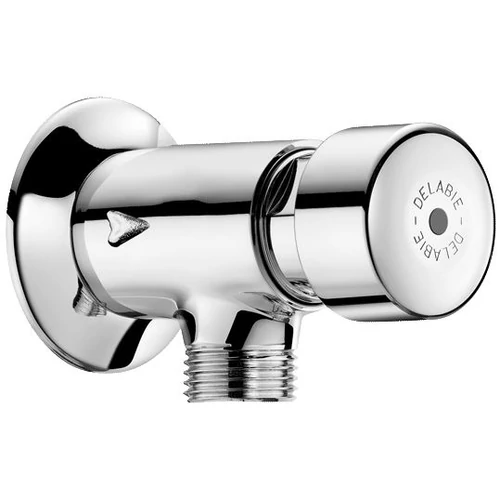 DELABIE TEMPOSTOP fali nyomógombos piszoár öblítő, hátsó vízbekötéssel