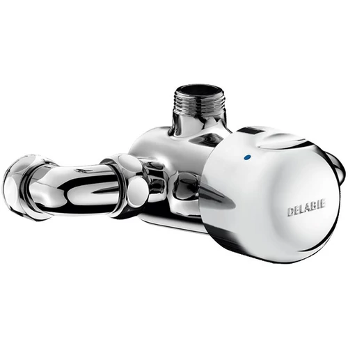 DELABIE TEMPOMIX falon kívüli zuhanycsap H-M vízre fejbenkeverős időzített nyomógombbal, felső kifolyás