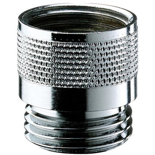 DELABIE átfolyásszabályozó szelep 5 L/perc víztakarékos zuhany rendszerekhez, M1/2"-F1/2", H=24mm, krómozott sárgaréz