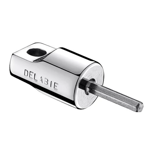 Kompakt, kulcstartóra rögzíthető 2,5mm imbuszkulcs DELABIE ECO vízsugárvetők vízátfolyás-szabályozásához