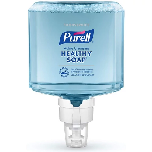 PURELL ES8 HEALTHY SOAP extra tisztítóhatású friss illatú habszappan töltet ENERGY-ON-THE-REFILL elemmel,  ES8 PURELL Soap automata rendszer, 1200ml