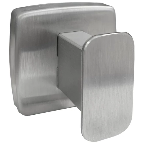 Egyágú akasztó, fogas, AISI304-es rozsdamentes acél, szálcsiszolt selyem, INOX