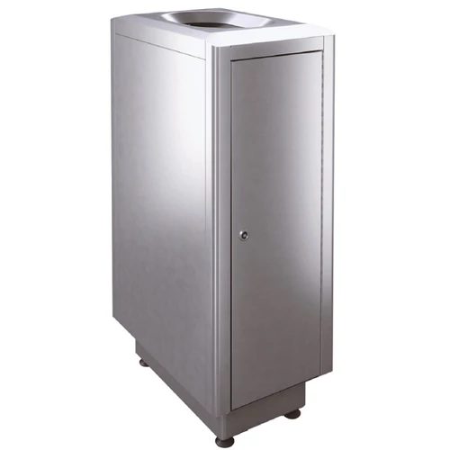 SKYLINE S100-IL prémium hulladékgyűjtő 95L belső fém rekesszel, zárható, önoltó, 1,5mm r.m. acél