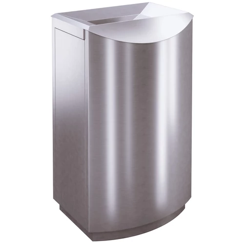TEMPTATION FFJ1 JUMBO vandálbiztos hulladékgyűjtő 100L-es belső fém rekesszel, zárható, önoltó, 1,5mm r.m. acél