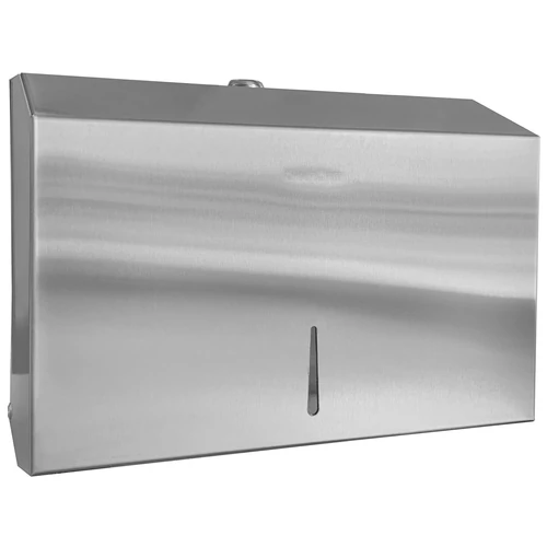 Hajtogatott kéztörlő adagoló 200/300 db C/Z papírhoz, mini, Classic, r.m. acél, selyem