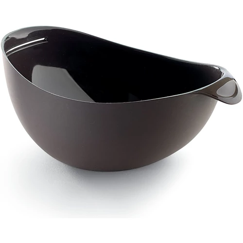 Lékué Mini Bread Maker 2 az 1-ben mini kenyérsütő és tál, 300ml, oldalsó nyílások a levegő keringéséért, szilikon, barna - 882609