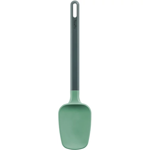 Lékué Non-Scratch Spoon-Spatula karcmentes szilikon kanál spatula, akasztóval, hőálló, műanyag, zöld - 883606