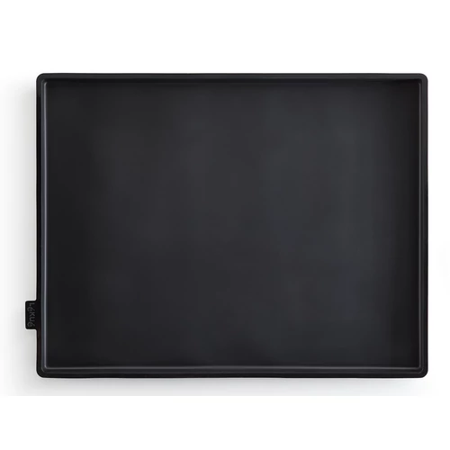 Lékué Non-spill Silicone Baking Tray szilikon sütőlap, megemelt peremmel kiömlés ellen, 305x400mm, fekete - 888045