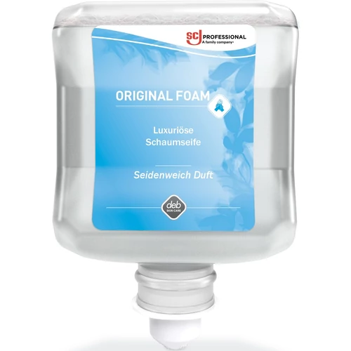 SCJP Original Foam habszappan, Smooth Silk lágy, selymes illat, színezékmentes, Proline manuális adagolóhoz, 1L patron