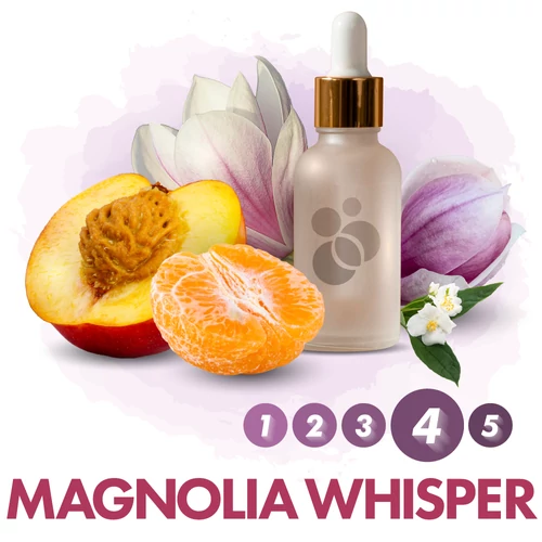 SensaMist Magnolia Whisper légfrissítő illatolaj illatdiffúzorba 1L - friss, fűszeres, őszibarack, szantálfa, mandarin, jázmin, ibolya, pézsma, fás, füstös