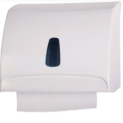 Kombinált C/Z és tekercses papíradagoló, műanyag, fehér