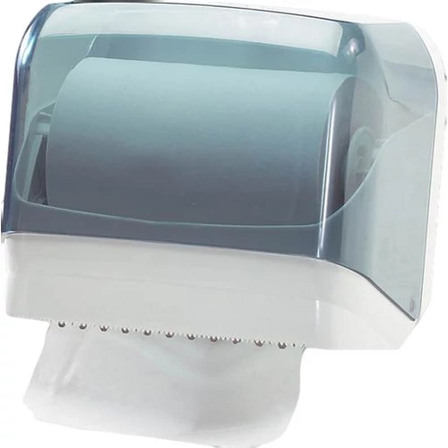 Kombinált C/Z és tekercses papíradagoló, műanyag, áttetsző