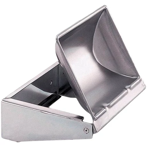 Falra szerelhető szappantartó, kihajtható belsővel, r.m. acél, fényes, INOX