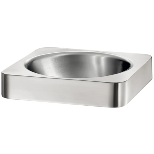 DELABIE QUADRA mosdópultba félig süllyesztett r.m. acél kézmosókagyló, selyem, 380x380mm