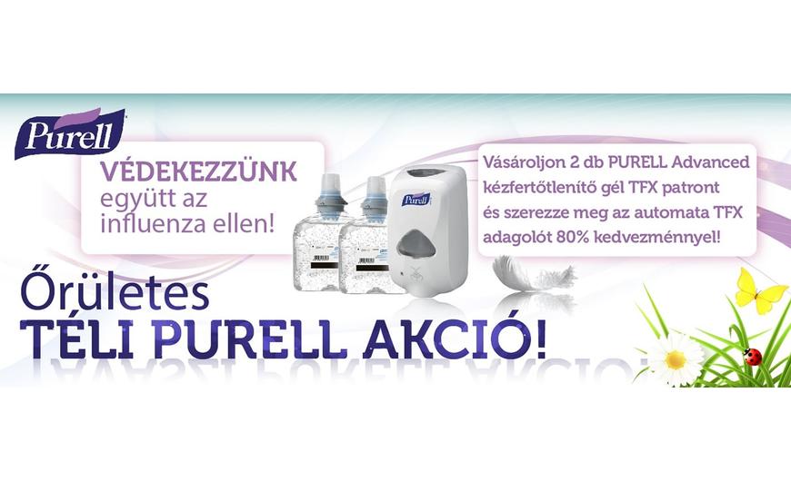 Őrizze meg egészségét a téli kórokozókkal szemben a PURELL kézfertőtlenítő géllel!
