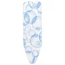 Kép 1/6 - Brabantia Ironing Table Perfect Fit Covers vasalódeszka huzat, 1240x380mm - B méret, komplett szett - huzat + 8mm hab alátét, PerfectFlow, buborékok - 101106