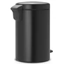 Kép 4/7 - Brabantia Newicon matt fekete henger formájú szemeteskuka