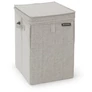 Kép 1/10 - Brabantia Stackable Laundry Box egymásra helyezhető szennyestartó doboz, fix tetővel, téglalap formájú, 35L, szürke - 120428