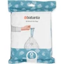Kép 1/6 - Brabantia PerfectFit szemeteszsák, O méret, 30L, visszazárható adagoló csomag, 40 zsák/csomag - 124846