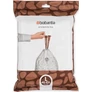 Kép 1/7 - Brabantia PerfectFit szemeteszsák, L méret, 40-45L, visszazárható adagoló csomag, 40 zsák/csomag - 138645