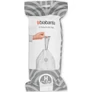 Kép 1/6 - Brabantia PerfectFit szemeteszsák, H méret, 50-60L, 20 zsák/tekercs - 138706