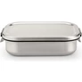 Kép 1/11 - Brabantia Make & Take Travel Lunch Box közepes méretű ételhordozó doboz, 1100 ml, szivárgás- és légmentes záródás, bepattintós (clip-on) zárómechanizmus, r.m. acél, selyem matt - 203589
