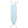 Kép 1/12 - Brabantia Steam Iron Rest vasalódeszka 1240x380mm - B méret, kinyitható vasalótámasz, D=22mm fehér váz, friss fuvallat huzat - 218767