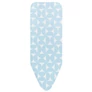 Kép 1/2 - Brabantia Ironing Table Perfect Fit Covers vasalódeszka huzat, 1240x450mm - C méret, komplett szett - huzat + 8mm hab alátét, friss fuvallat - 219863
