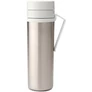 Kép 1/14 - Brabantia Make & Take Insulated Flask duplafalú termosz 500 ml, hideg és meleg italok számára, szivárgásmentes, fogantyúval, r.m. acél, világosszürke - 228667