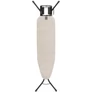 Kép 1/9 - Brabantia Steam Iron Rest vasalódeszka 1100x300mm - A méret, gőzölős vasalótámasszal, D=22mm fekete váz, farmer szürke huzat - 242885