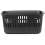 Kép 1/12 - Brabantia Collect-It Laundry Basket szennyeskosár, 40L, 3db fogantyúval, szellőző nyílásokkal, újrahasznosított műanyag, fekete - 244087