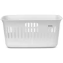 Kép 1/10 - Brabantia Collect-It Laundry Basket szennyeskosár, 40L, 3db odalsó fogantyúval, szellőző nyílásokkal, újrahasznosított műanyag, fehér - 244643