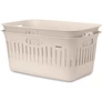 Kép 1/5 - Brabantia Collect-It Laundry Basket 2db-os szennyeskosár szett, 2x40L, fogantyúkkal, szellőző nyílásokkal, újrahasznosított műanyag, világos bézs - 247781