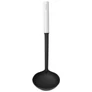 Kép 1/7 - Brabantia Profile Cook & Serve merőkanál, tapadásmentes, hőálló, r.m. acél markolat, műanyag fej, selyem matt, fekete - 250620