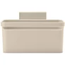 Kép 1/8 - Brabantia SinkSide In-sink Organiser mosogatómedencébe rögzíthető mosogatószervező tapadókorongokkal, műanyag, világos bézs, 127x171x106mm - 252129