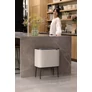 Kép 13/15 - Brabantia Bo Touch Bin nyomófedeles szelektív hulladékgyűjtő, magasított, lábakon álló, műanyag tartály, 11+23L - X+J méret, acél, hamvasszürke - 255007
