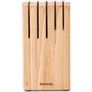 Kép 1/5 - Brabantia Profile Slice & Dice konyhai késtartó blokk 5 kés számára, bükkfa - 260469